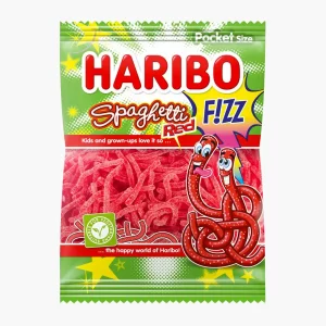 Haribo Jeleuri Spaghetti Capsuni 100g