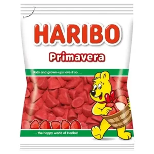 Haribo Jeleuri Capsuni Primavera 100g