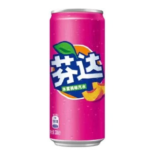 Fanta White Peach Chinese 330ml