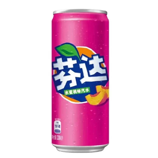 Fanta White Peach Chinese 330ml