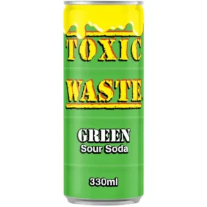 Toxic Waste Soda Green 330ml