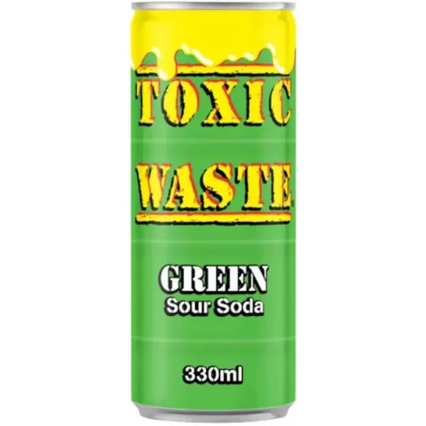 Toxic Waste Soda Green 330ml
