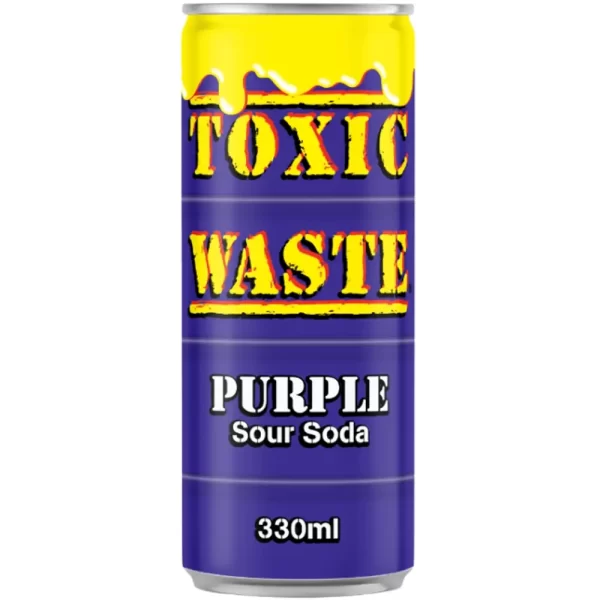 Toxic Waste Soda Purple 330ml