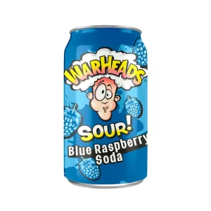 Warheads Blue Rasp. Soda 355ml