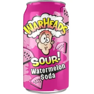 Warheads Sour Watermelon Soda 355ml