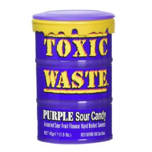 Toxic Waste Purple Drum Sour Candies 42g