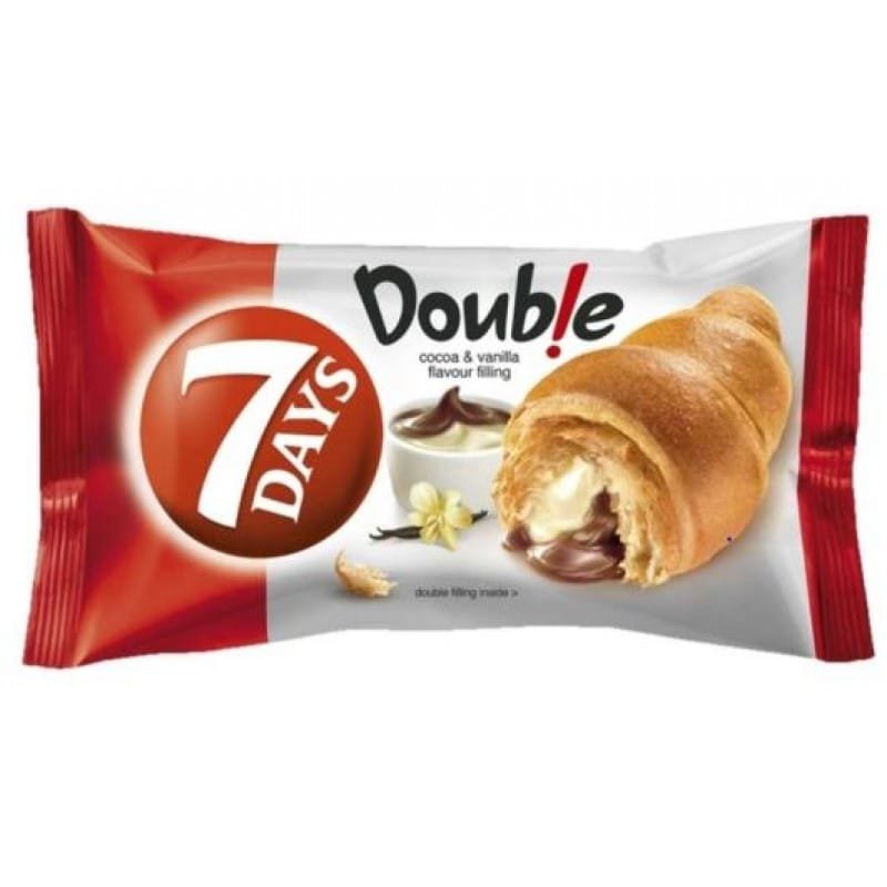 7days Double Cacao Vanilie 80g - imagine 2