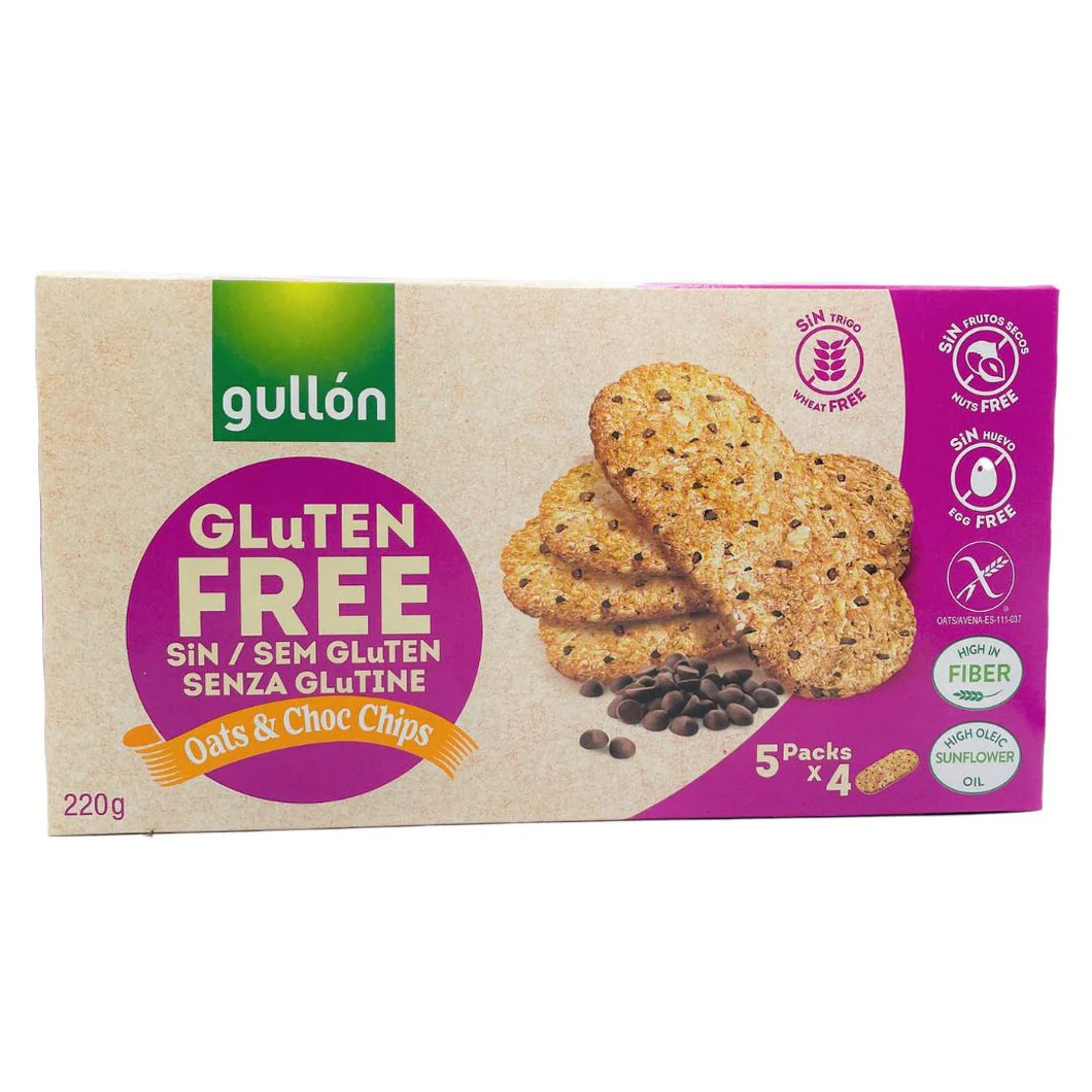 Gullon Oats& Choc Chips 220g