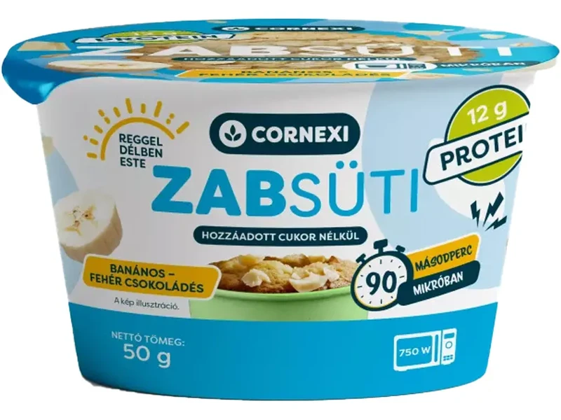 Cornexi Zabsuti Protein Banane-cico Alb 55g