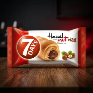 Croissant 7Days Max cu Cremă de Alune 80g
