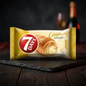 Croissant 7Days cu cremă aromă vin spumant 60g