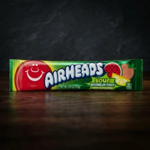 Baton Airheads Sour Watermelon 16g - Dulciuri Americane