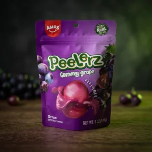 Amos Jeleuri Peelerz Struguri 170g - Distracție și Gust