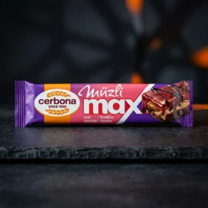 Baton Cerbona Max Capsuni si Ciocolata 30g