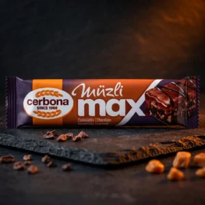 Baton Cereale Cerbona Max Ciocolată și Caramel 30g