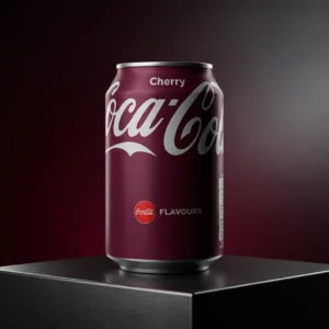 Coca Cola Cherry 0.33l - Răcoritoare cu aromă de cireșe