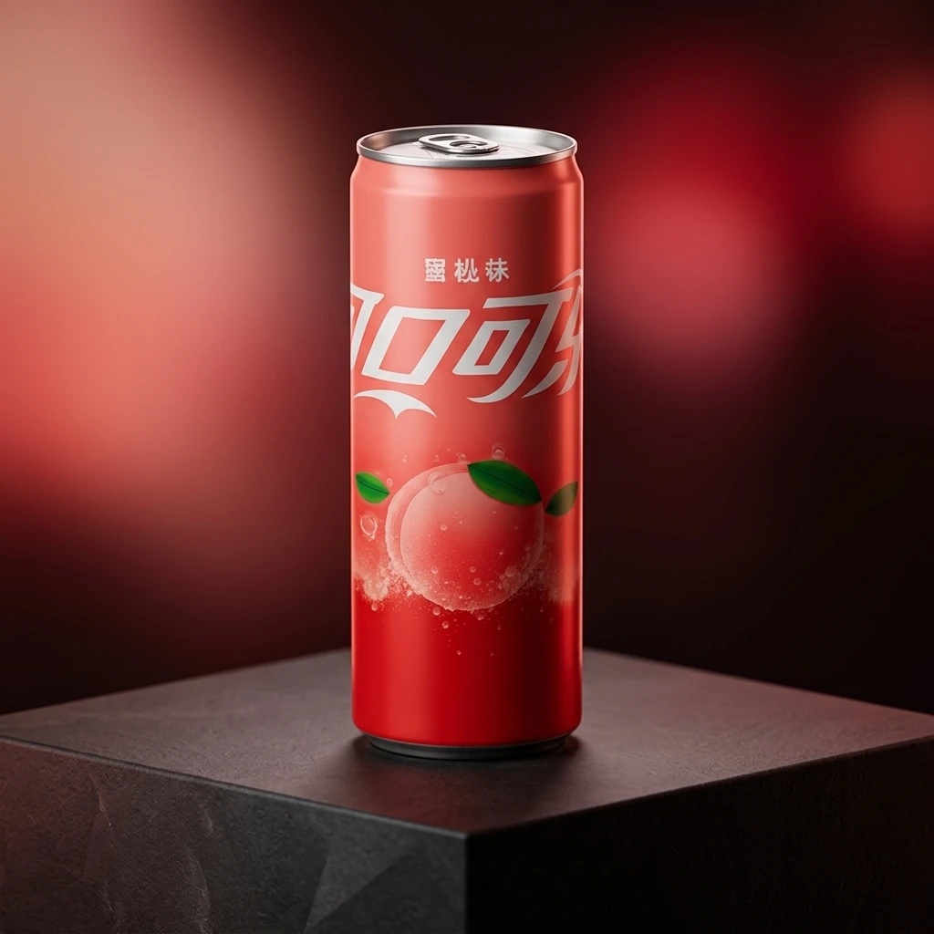 Coca Cola Peach 330ml - Ediție Specială Răcoritoare
