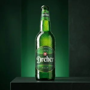 Bere Dreher Gold 500ml - Gust Premium la Sticlă