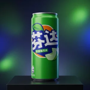 Fanta Green Apple 330ml – Băutură Răcoritoare cu Mere
