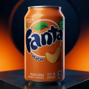 Fanta Peach USA 355ml – Suc Răcoritor cu Gust de Piersică