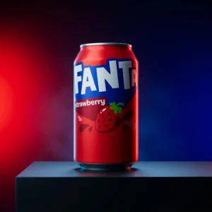 Fanta Strawberry SUA 350ml - Suc Răcoritor Aromă Căpșuni