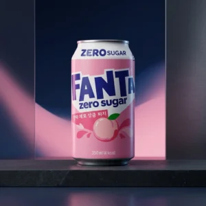 Fanta Zero Peach 350ml - Suc Răcoritor Fără Zahăr