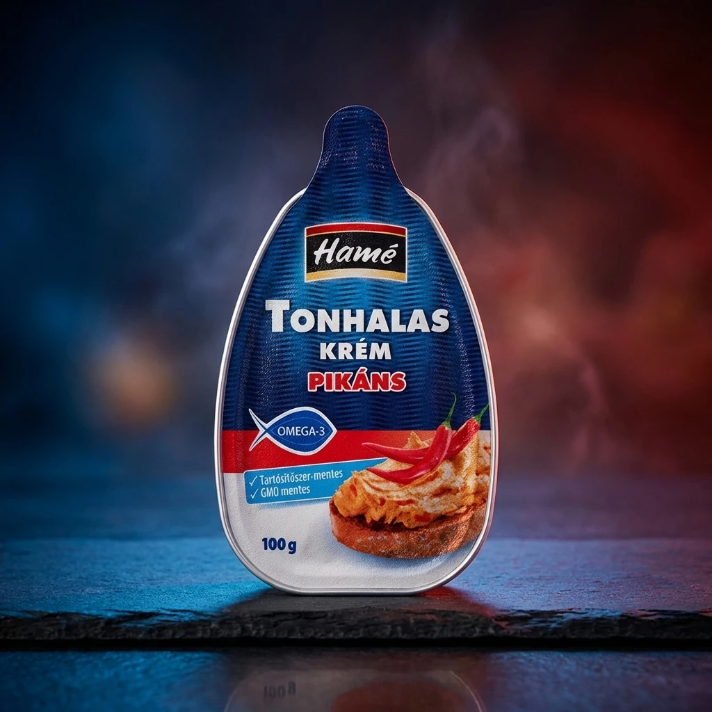 Hame Cremă de Ton Picant 100g - Gustare Delicioasă