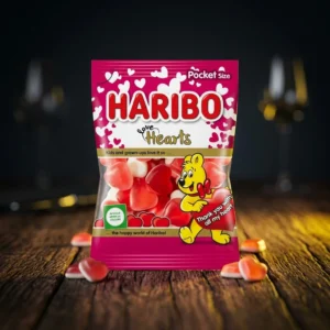 Haribo Jeleuri Love Hearts 100g - Dulciuri Delicioase
