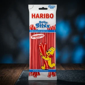 Haribo Jeleuri Balla Stixx Capsuni 80g | Dulciuri Delicioase