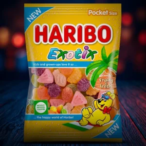Haribo Jeleuri Exotic 100g - Gustări Fructate Delicioase