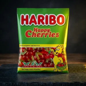 Haribo Jeleuri Happy Cherries 100g - Dulciuri Delicioase