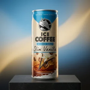 Hell Coffee Slim Latte Vanilie 0.25l - Fără Zahăr