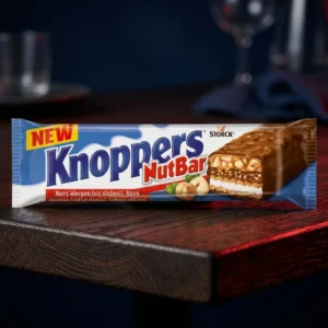 Knoppers Nut Bar 40g - Gustarea cu Alune și Ciocolată