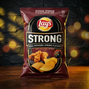 Chips Lay's Strong Hot Chicken Wings 65g | Gust Intens