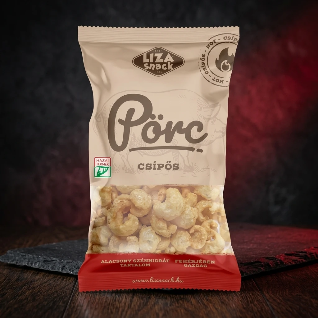 Liza Porc Mini Iute 30g - Gustare Sărată Crocantă