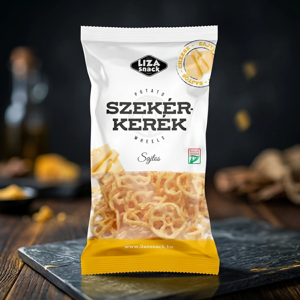 Liza Snack Cascaval 40g - Gustare Crocantă cu Brânză