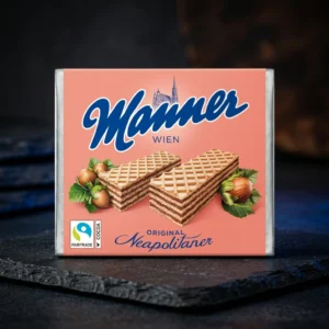Manner Napolitane Cacao 75g - Gustare Crocantă