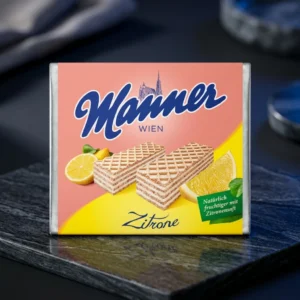 Napolitane Manner cu Cremă de Lămâie 75g