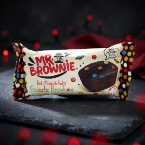 Mr. Brownie Galactic - Mini Prăjituri cu Drajeuri 50g