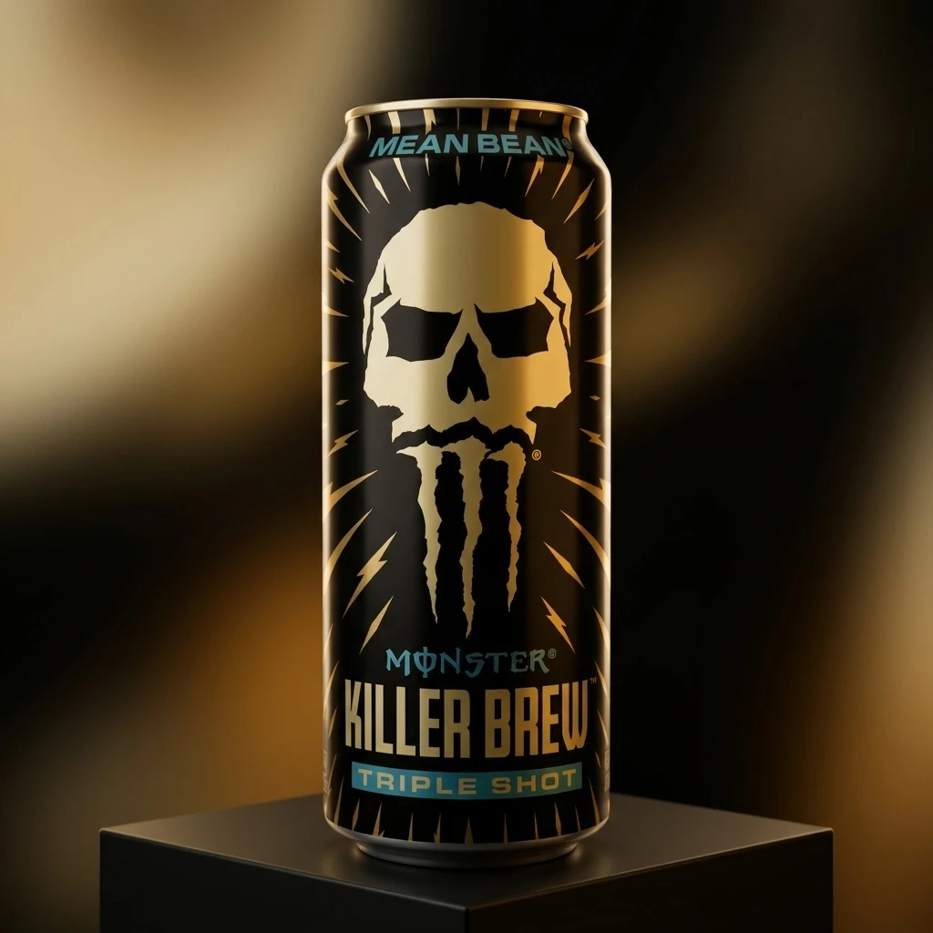 Monster Killer Brew Mean Bean 473ml - Energie și Cafea