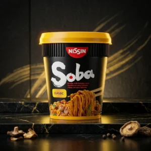 Nissin Soba Classic 90g – Tăieței cu Sos Yakisoba