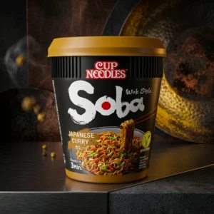 Nissin Soba Wok Style Curry 90g - Paste Japoneze Gustoase