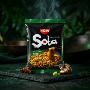 Nissin Paste Soba Teriyaki 110g - Gust Japonez Autentic