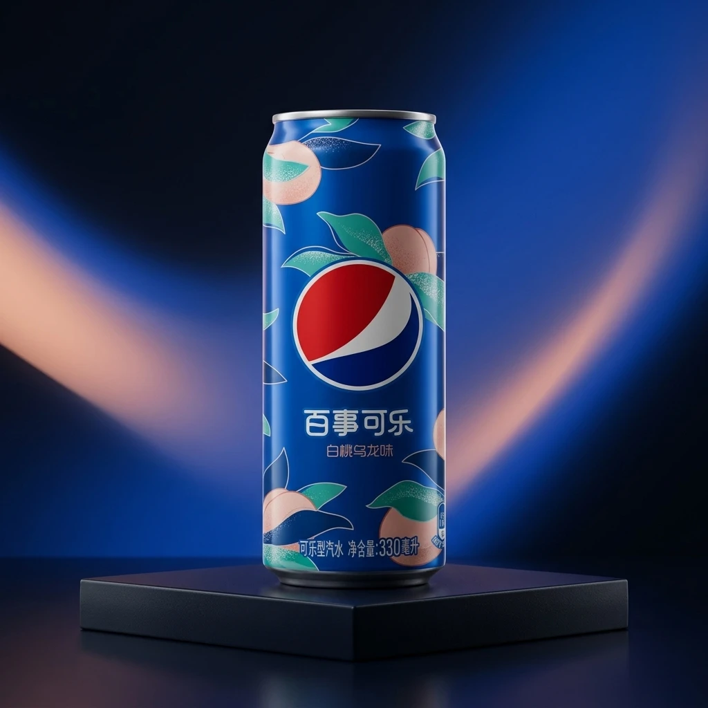 Pepsi White Peach 330ml - Ediție Limitată Răcoritoare