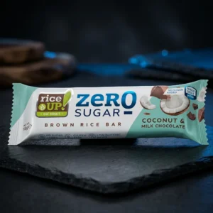 Rice Up Ciocolată cu Cocos Fără Zahăr 18g