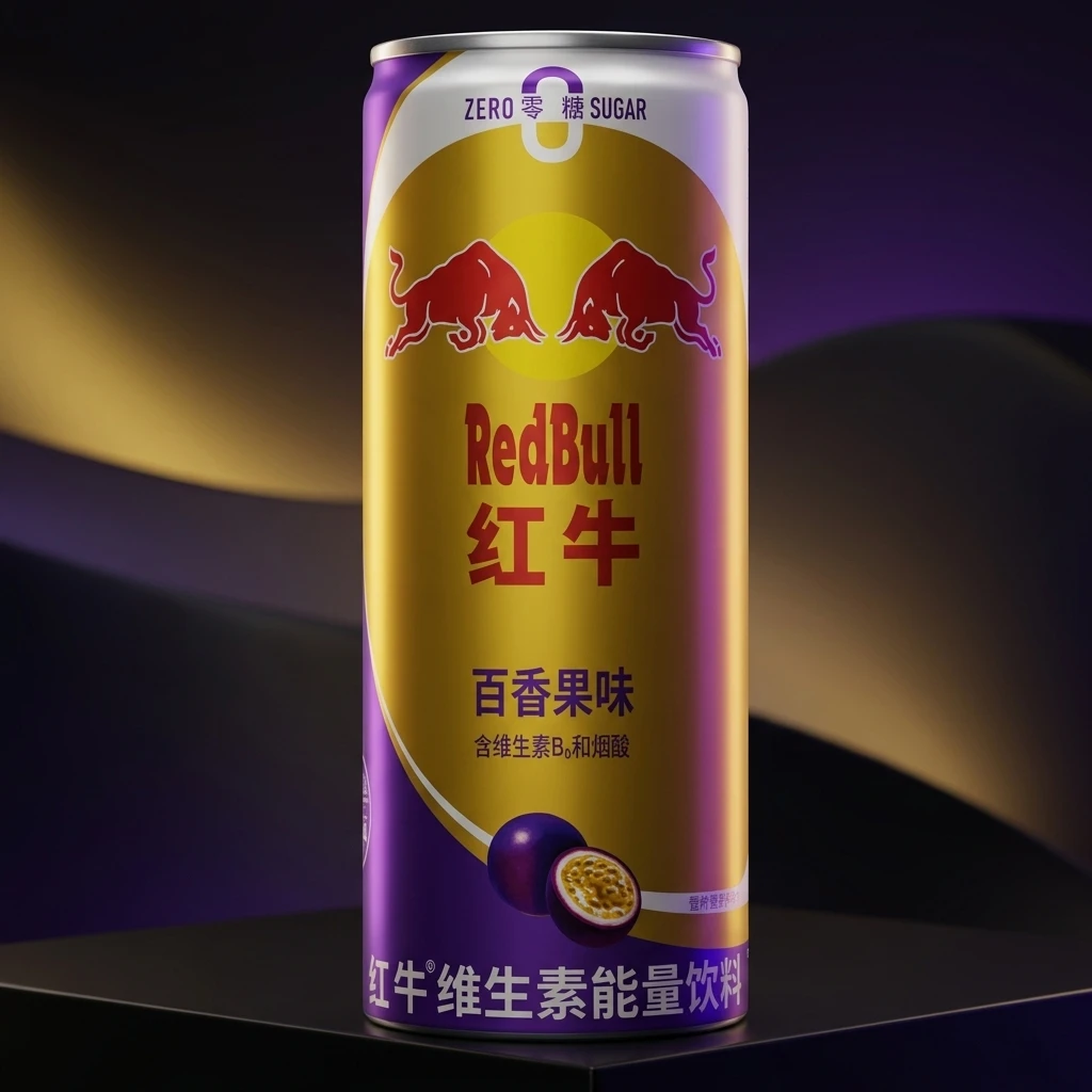 Red Bull Passion Fruit 325ml - Băutură Energizantă