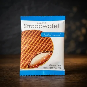 Saleks Stroopwafel Taller Caramel Sarat 33g