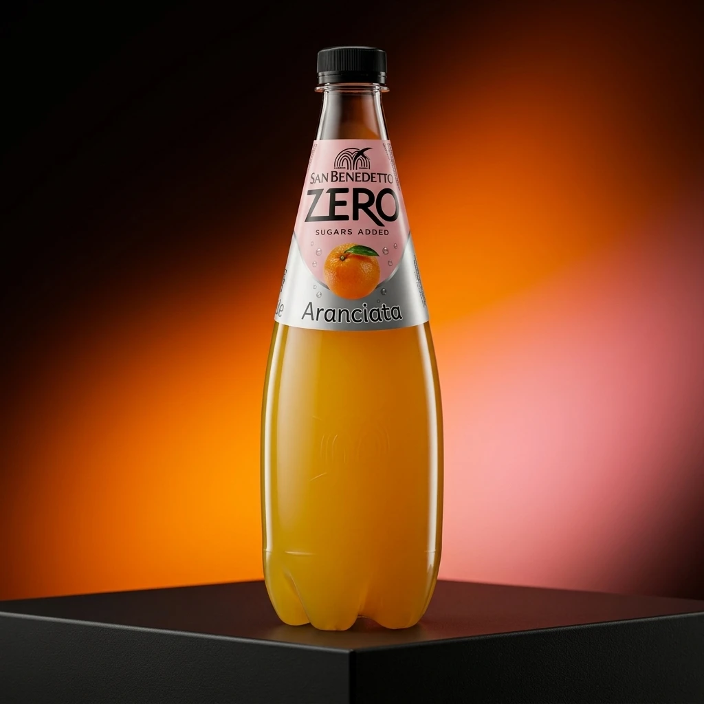 San Benedetto Zero Aranciata 0.75l - Fără Zahăr
