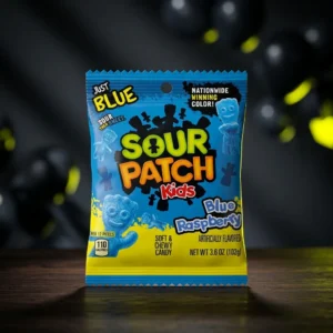 Sour Patch Kids Blue Raspberry 102g - Bomboane Acrișoare
