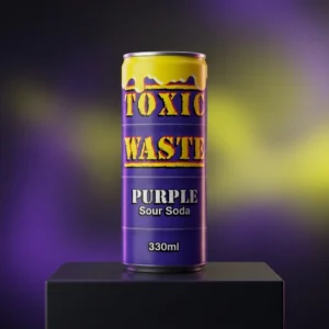 Toxic Waste Purple Sour Soda 330ml - Suc Acidulat